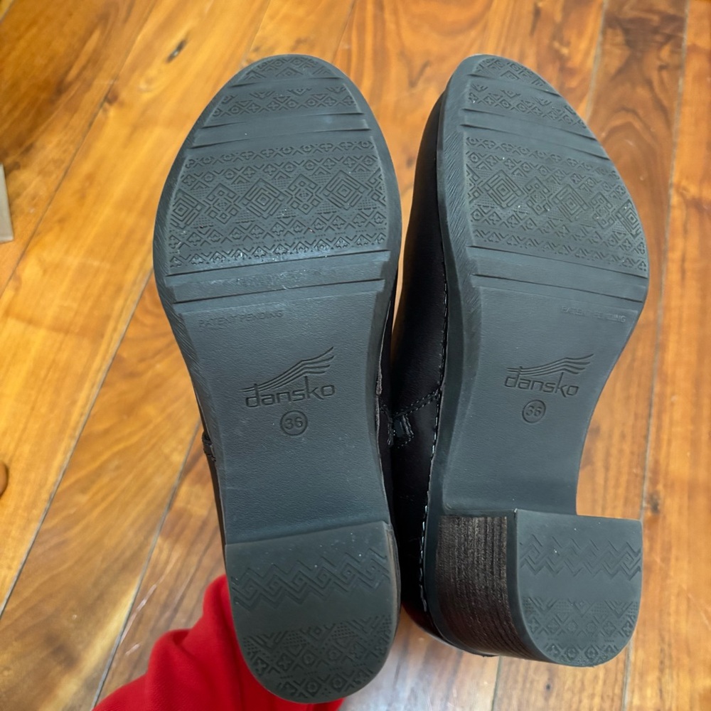 Dansko Henley Ankle Boot Taupe Clog Style 36 - image 8